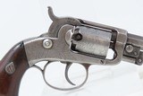 1 of 200 CIVIL WAR Antique JOSIAH ELLS Percussion SIDEHAMMER MODEL Revolver VERY SCARCE & ENGRAVED 3rd Model DA POCKET Revolver - 17 of 18