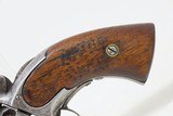 SCARCE Antique JAMES WARNER .28 Percussion Pocket Revolver CIVIL WAR Era
ENGRAVED SPRINGFIELD, MASS. Mfg. Pocket Revolver - 3 of 17