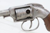 RARE Antique ALLEN & WHEELOCK Small Frame BAR HAMMER Perc. Pocket RevolverAlso Known as the “TRANSITION PEPPERBOX-REVOLVER” - 4 of 19