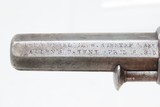 RARE Antique ALLEN & WHEELOCK Small Frame BAR HAMMER Perc. Pocket RevolverAlso Known as the “TRANSITION PEPPERBOX-REVOLVER” - 8 of 19