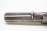 RARE Antique ALLEN & WHEELOCK Small Frame BAR HAMMER Perc. Pocket RevolverAlso Known as the “TRANSITION PEPPERBOX-REVOLVER” - 15 of 19