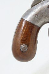 RARE Antique ALLEN & WHEELOCK Small Frame BAR HAMMER Perc. Pocket RevolverAlso Known as the “TRANSITION PEPPERBOX-REVOLVER” - 17 of 19
