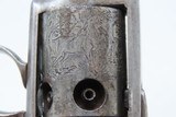 RARE Antique ALLEN & WHEELOCK Small Frame BAR HAMMER Perc. Pocket RevolverAlso Known as the “TRANSITION PEPPERBOX-REVOLVER” - 6 of 19