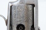 RARE Antique ALLEN & WHEELOCK Small Frame BAR HAMMER Perc. Pocket RevolverAlso Known as the “TRANSITION PEPPERBOX-REVOLVER” - 7 of 19