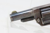 DESIREABLE 1-3/4” BARREL Antique COLT “NEW LINE” .30 ETCHED PANEL Revolver FINE Post-CIVIL WAR SELF DEFENSE Hideout Revolver - 5 of 17