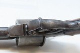 FRENCH Antique Michel JAVELLE .22 Cal. RF Double Action POCKET RevolverMid-1800s Conceal and Carry Revolver - 12 of 17