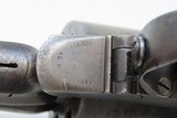 FRENCH Antique Michel JAVELLE .22 Cal. RF Double Action POCKET RevolverMid-1800s Conceal and Carry Revolver - 10 of 17