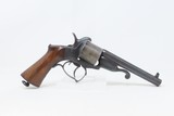 FRENCH Antique Michel JAVELLE .22 Cal. RF Double Action POCKET RevolverMid-1800s Conceal and Carry Revolver - 14 of 17