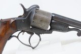 FRENCH Antique Michel JAVELLE .22 Cal. RF Double Action POCKET RevolverMid-1800s Conceal and Carry Revolver - 16 of 17
