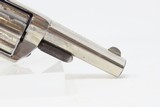 Antique COLT “NEW LINE” .30 RF ETCHED PANEL Pocket Revolver PEARL GRIPSNickel Plated SELF DEFENSE Hideout Revolver - 17 of 17