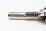 Antique COLT “NEW LINE” .30 RF ETCHED PANEL Pocket Revolver PEARL GRIPSNickel Plated SELF DEFENSE Hideout Revolver - 13 of 17