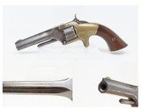 Antique SMITH & WESSON No. 1 1st ISSUE 5th .22 Short Black Powder Revolver
Rare Early Variant of S&W’s Flagship Gun!