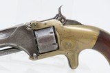 Antique SMITH & WESSON No. 1 1st ISSUE 5th .22 Short Black Powder RevolverRare Early Variant of S&W’s Flagship Gun! - 4 of 17