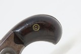 Antique 5-Shot COLT NEW LINE .41 RF POCKET Hideout Revolver “THE BIG COLT”Manufactured in 1874 in HARTFORD, CONNECTICUT - 3 of 19