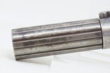 Antique STOCKING & Co. .28 Percussion PEPPERBOX Point & Shoot BELLY GUNENGRAVED Pre-CIVIL WAR Era 6-Shot Pepperbox - 5 of 18