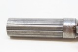 Antique STOCKING & Co. .28 Percussion PEPPERBOX Point & Shoot BELLY GUNENGRAVED Pre-CIVIL WAR Era 6-Shot Pepperbox - 14 of 18
