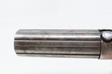 Antique STOCKING & Co. .28 Percussion PEPPERBOX Point & Shoot BELLY GUNENGRAVED Pre-CIVIL WAR Era 6-Shot Pepperbox - 9 of 18