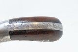Antique STOCKING & Co. .28 Percussion PEPPERBOX Point & Shoot BELLY GUNENGRAVED Pre-CIVIL WAR Era 6-Shot Pepperbox - 6 of 18
