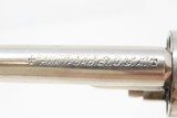 1875 mfg. FACTORY LETTERED Antique COLT “Open Top” .22 RF POCKET RevolverJ.P. MOORE of NEW YORK SHIPPED - 8 of 19