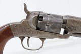 CIVIL WAR Era Antique BACON 2nd MODEL Percussion Pocket Revolver
Engraved SCARCE, 1 of around 3,000 MANUFACTURED - 17 of 18