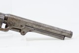 CIVIL WAR Era Antique BACON 2nd MODEL Percussion Pocket Revolver
Engraved SCARCE, 1 of around 3,000 MANUFACTURED - 18 of 18
