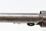 CIVIL WAR Era Antique BACON 2nd MODEL Percussion Pocket Revolver
Engraved SCARCE, 1 of around 3,000 MANUFACTURED - 8 of 18