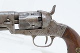 CIVIL WAR Era Antique BACON 2nd MODEL Percussion Pocket Revolver
Engraved SCARCE, 1 of around 3,000 MANUFACTURED - 4 of 18