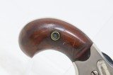 1873 WILD WEST Antique Nickel COLT NEW LINE .32 RF Revolver BACKUP PIECEVERY Nice FRONTIER Nickeled Hideout Gun - 16 of 18