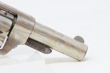 1873 WILD WEST Antique Nickel COLT NEW LINE .32 RF Revolver BACKUP PIECEVERY Nice FRONTIER Nickeled Hideout Gun - 18 of 18