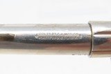 1873 WILD WEST Antique Nickel COLT NEW LINE .32 RF Revolver BACKUP PIECEVERY Nice FRONTIER Nickeled Hideout Gun - 9 of 18