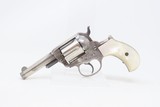 Antique COLT M1877 “Etched Panel” SHERIFF’S MODEL “THUNDERER” Revolver PEARL GRIPS Double Action Colt Made in 1881 - 3 of 20
