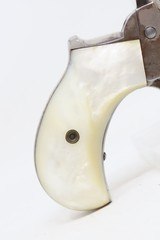 Antique COLT M1877 “Etched Panel” SHERIFF’S MODEL “THUNDERER” Revolver PEARL GRIPS Double Action Colt Made in 1881 - 19 of 20