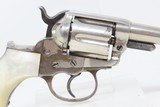 Antique COLT M1877 “Etched Panel” SHERIFF’S MODEL “THUNDERER” Revolver PEARL GRIPS Double Action Colt Made in 1881 - 20 of 20