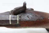 ENGRAVED Antique HENRY DERINGER .45 Percussion Pistol RIVERBOAT GAMBLERSCALIFORNIA GOLD RUSH Era Pistol w/SILVER INLAYS - 9 of 18