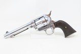 c1900 mfr. COLT Single Action Army PEACEMAKER .45 C&R Revolver SAA 1st Gen
.45 Long Colt WILD WEST 6-Shooter Made in 1900 - 2 of 19