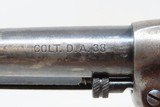 ST LOUIS MISSOURI Witte Hardware Lettered COLT Model 1877 LIGHTNING .38 C&R Classic Double Action Revolver Made in 1904 - 7 of 21