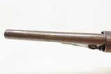 CIVIL WAR Antique COLT Model 1862 POLICE w/ MEXICAN EAGLE CARVED IVORY GRIP With PERIOD LEATHER BELT & HOLSTER - 12 of 20