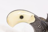 Engraved & FACTORY LETTER Antique COLT “NEW LINE” .30 RF w/ANTIQUE IVORIESGilded Age Self-Defense Revolver! - 15 of 18
