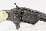 Engraved & FACTORY LETTER Antique COLT “NEW LINE” .30 RF w/ANTIQUE IVORIES
Gilded Age Self-Defense Revolver! - 16 of 18