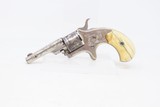 LETTERED & FACTORY ENGRAVED Antique COLT “Open Top” .22 RF Revolver IVORIES Colt’s Answer to Smith & Wesson’s No. 1 Revolver - 2 of 20