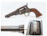CIVIL WAR Era Antique WHITNEY ARMS CO. .31 Percussion POCKET Model Revolver With Great Cylinder Scene!