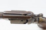 CIVIL WAR Era Antique WHITNEY ARMS CO. .31 Percussion POCKET Model Revolver With Great Cylinder Scene! - 7 of 18