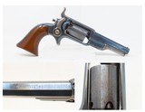 Antique Pre-CIVIL WAR COLT Model 1855 ROOT Sidehammer POCKET Revolver
With Indian Cabin Raid Cylinder Scene!