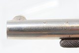 FINE CASED Antique COLT “NEW LINE” .30 Rimfire ETCHED PANEL Pocket Revolver Nickel Plated BRITISH PROOFED with ANTIQUE AMMO - 11 of 25