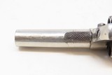 FINE CASED Antique COLT “NEW LINE” .30 Rimfire ETCHED PANEL Pocket Revolver Nickel Plated BRITISH PROOFED with ANTIQUE AMMO - 21 of 25