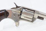 FINE CASED Antique COLT “NEW LINE” .30 Rimfire ETCHED PANEL Pocket Revolver Nickel Plated BRITISH PROOFED with ANTIQUE AMMO - 24 of 25
