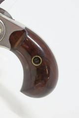 FINE CASED Antique COLT “NEW LINE” .30 Rimfire ETCHED PANEL Pocket Revolver Nickel Plated BRITISH PROOFED with ANTIQUE AMMO - 8 of 25