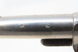 FINE CASED Antique COLT “NEW LINE” .30 Rimfire ETCHED PANEL Pocket Revolver Nickel Plated BRITISH PROOFED with ANTIQUE AMMO - 16 of 25
