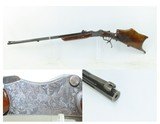 GAME SCENE ENGRAVED Martini SCHUETZEN 8mm Single Shot LEFT HANDED Rifle C&R 20th Century Long Range Competition Style Rifle