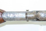 GAME SCENE ENGRAVED Martini SCHUETZEN 8mm Single Shot LEFT HANDED Rifle C&R 20th Century Long Range Competition Style Rifle - 8 of 20